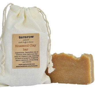 Picture of turnrow's moroccan clay bar soap